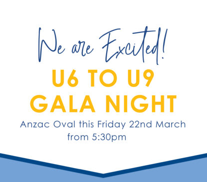 U6 to U9 Gala Night